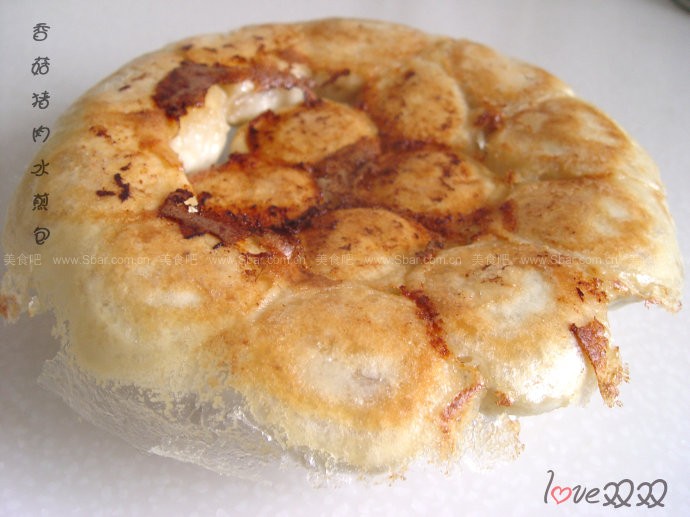 香菇猪肉水煎包 香菇猪肉水煎包的做法