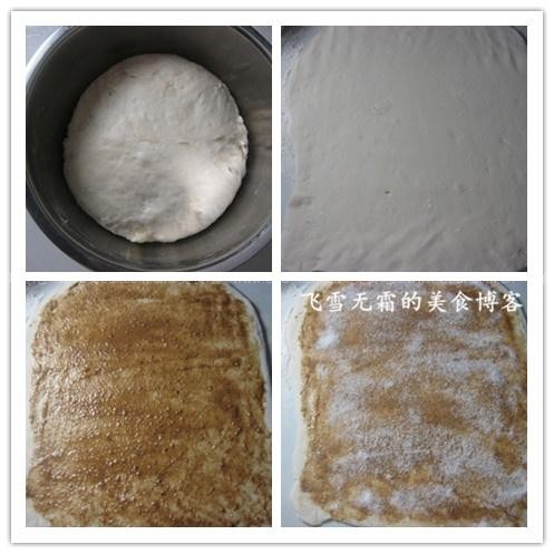 麻酱糖花卷 麻酱糖花卷的做法