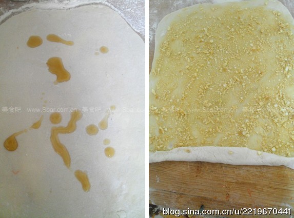 咸鸭蛋手撕饼 咸鸭蛋手撕饼的做法