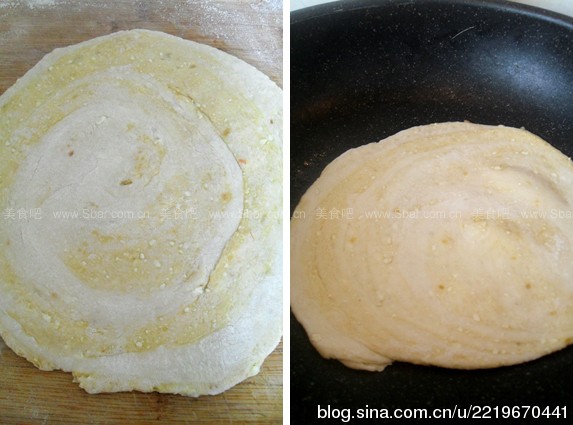 咸鸭蛋手撕饼 咸鸭蛋手撕饼的做法