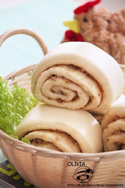 葱花肉卷 葱花肉卷的做法