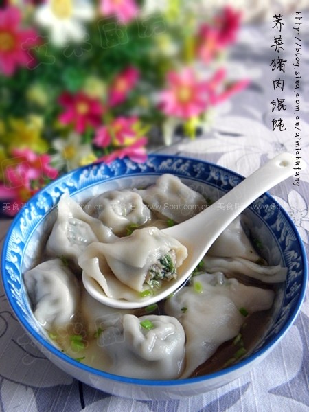 荠菜猪肉馄饨的做法 荠菜猪肉馄饨的做法
