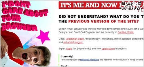 水平滚动的网站设计 小结