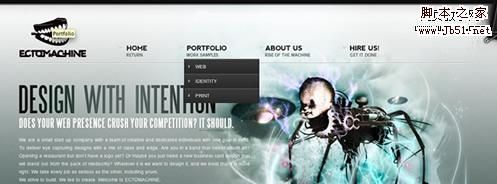 下拉菜单和滑动菜单设计实例