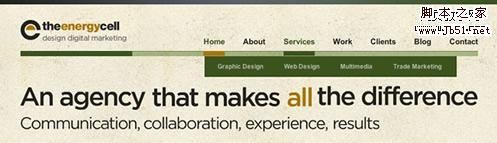 下拉菜单和滑动菜单设计实例