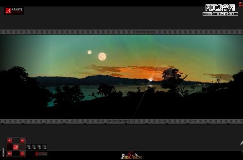 50个漂亮的FLASH网站设计实例