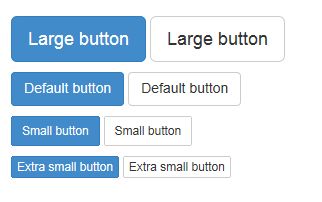 Bootstrap3.0学习笔记之按钮的样式