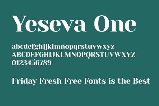 33 个最棒的免费英文字体分享