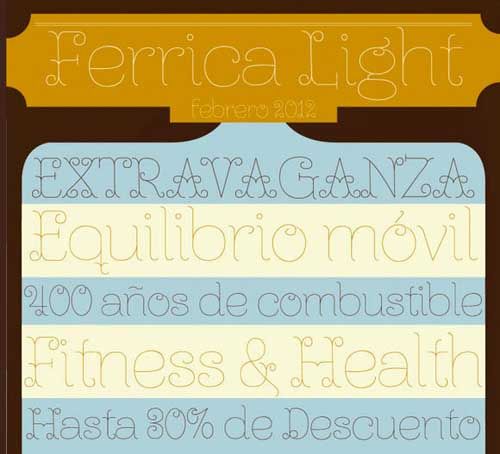 33 个最棒的免费英文字体分享