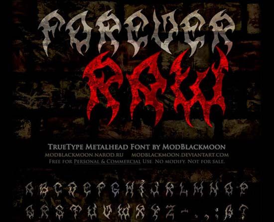 33 个最棒的免费英文字体分享