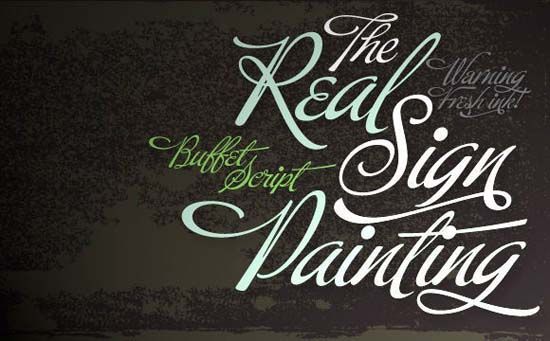 33 个最棒的免费英文字体分享