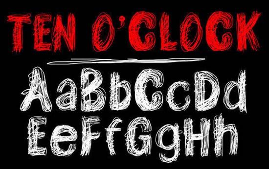 33 个最棒的免费英文字体分享