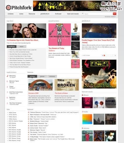 新闻风格网站设计实例25个