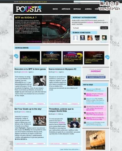 新闻风格网站设计实例25个