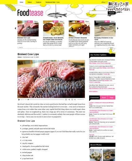 新闻风格网站设计实例25个