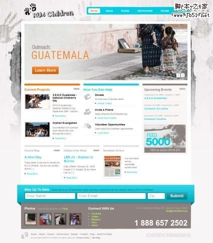 新闻风格网站设计实例25个