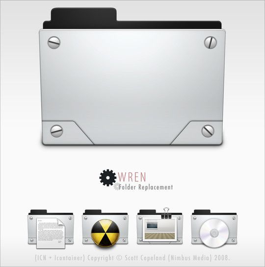 18套精美的苹果风格免费图标素材分享