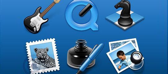 18套精美的苹果风格免费图标素材分享