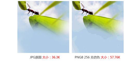 网页设计中对于图片格式与设计关系的详解