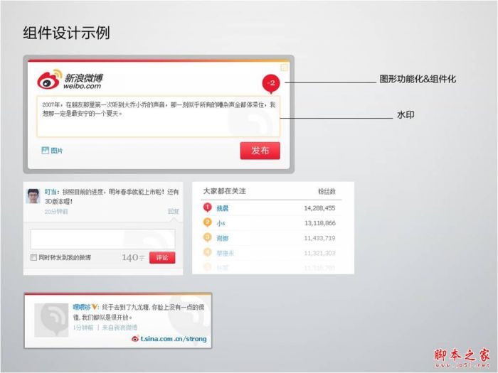 关于网站里的微博组件改版的介绍详谈(图文)