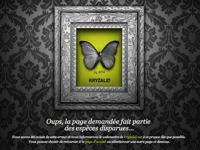 史上最有创意的404页面设计有效改善网站用户体验