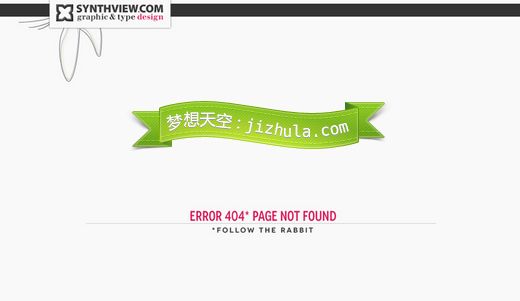 史上最有创意的404页面设计有效改善网站用户体验