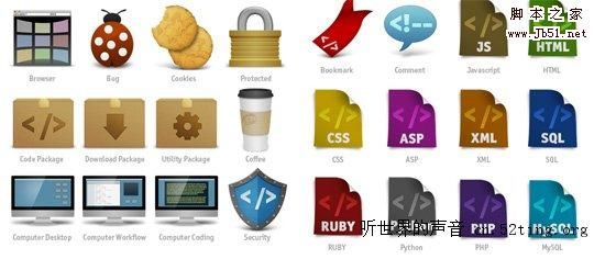 新鲜出炉的有用图标集25组 国外下载