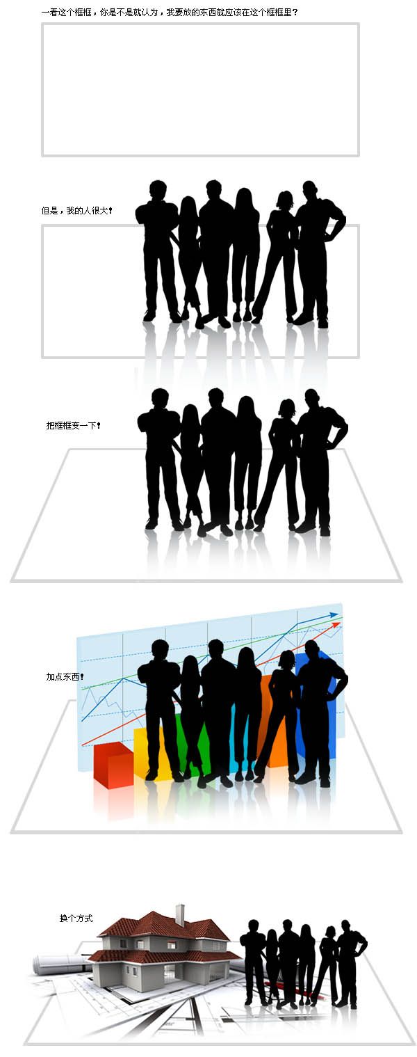 网页设计教程(8):网页层次和空间设计