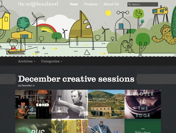 20个国外优秀的网页色彩搭配案例分享