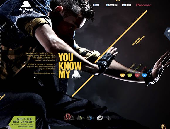 20个国外优秀的网页色彩搭配案例分享