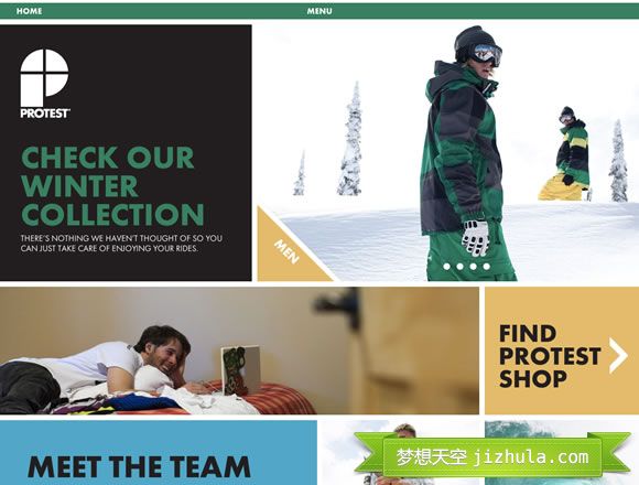 20个国外优秀的网页色彩搭配案例分享