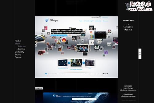 个性化创意鲜明的网站设计实例(30个)