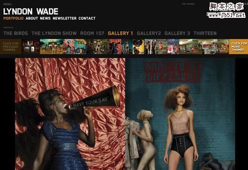 个性化创意鲜明的网站设计实例(30个)