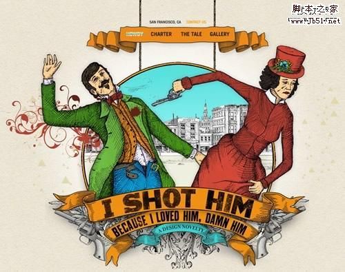 个性化创意鲜明的网站设计实例(30个)