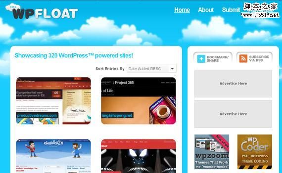 设计参考 WordPress建站成功案例