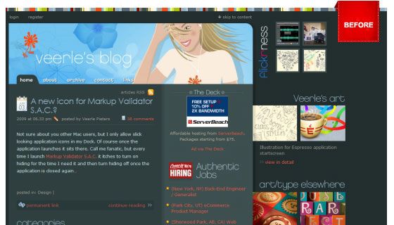 28个经过重新设计的著名博客案例全集