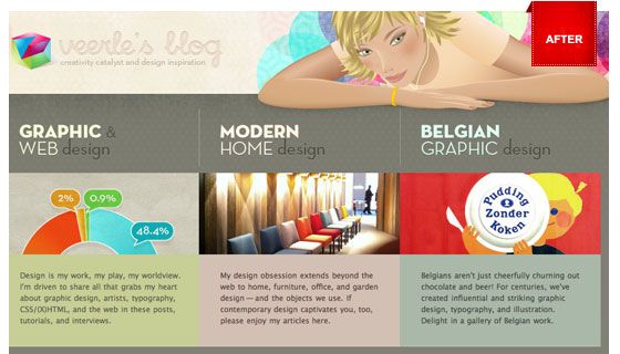 28个经过重新设计的著名博客案例全集