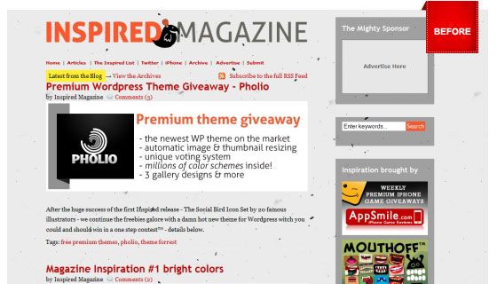 28个经过重新设计的著名博客案例全集