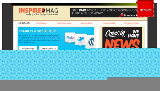 28个经过重新设计的著名博客案例全集