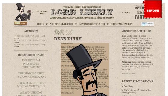 28个经过重新设计的著名博客案例全集