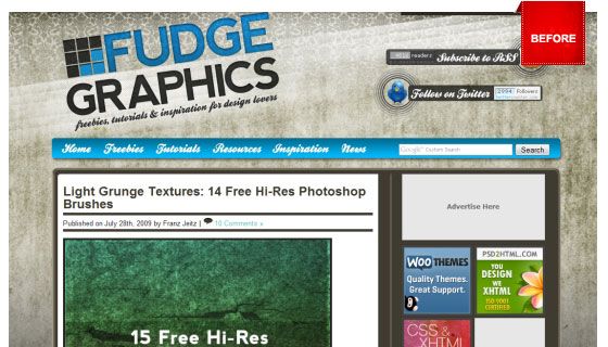 28个经过重新设计的著名博客案例全集