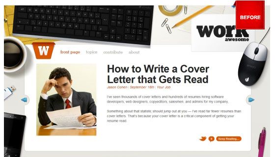 28个经过重新设计的著名博客案例全集