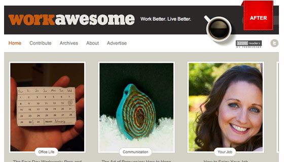 28个经过重新设计的著名博客案例全集