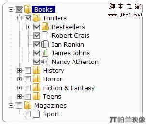 Javascript 树形菜单 （11个）