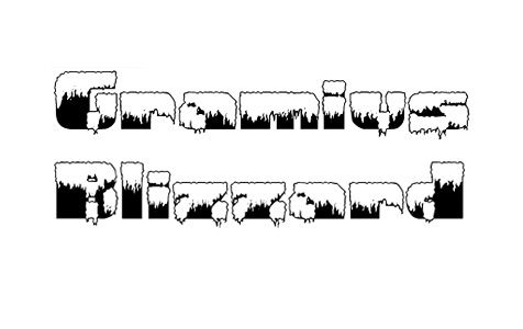 33款冰雪字体整理推荐下载(个人与商业)