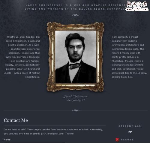 有创意的关于我们网页页面设计