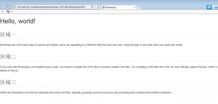 Bootstrap3.0学习笔记之栅格系统原理