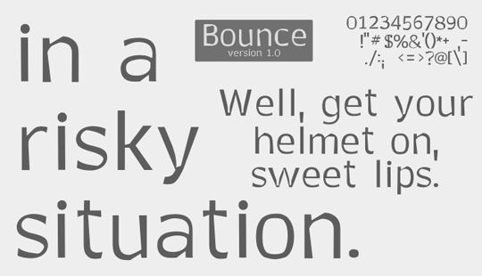 字体大宝库 50款精美的免费细英文字体资源 上篇