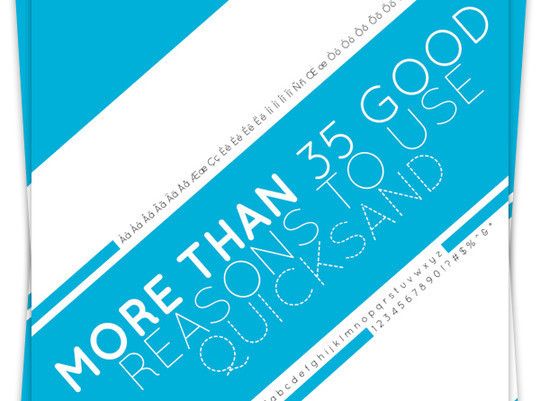 字体大宝库 50款精美的免费细英文字体资源 上篇