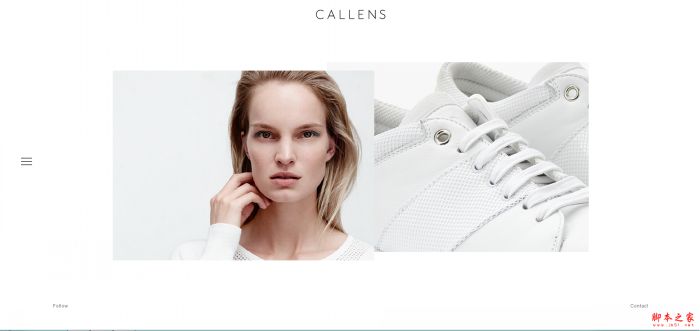 黑白灰低调大气范的网页设计欣赏